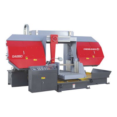 双柱龙门卧式金属带锯床 G4280